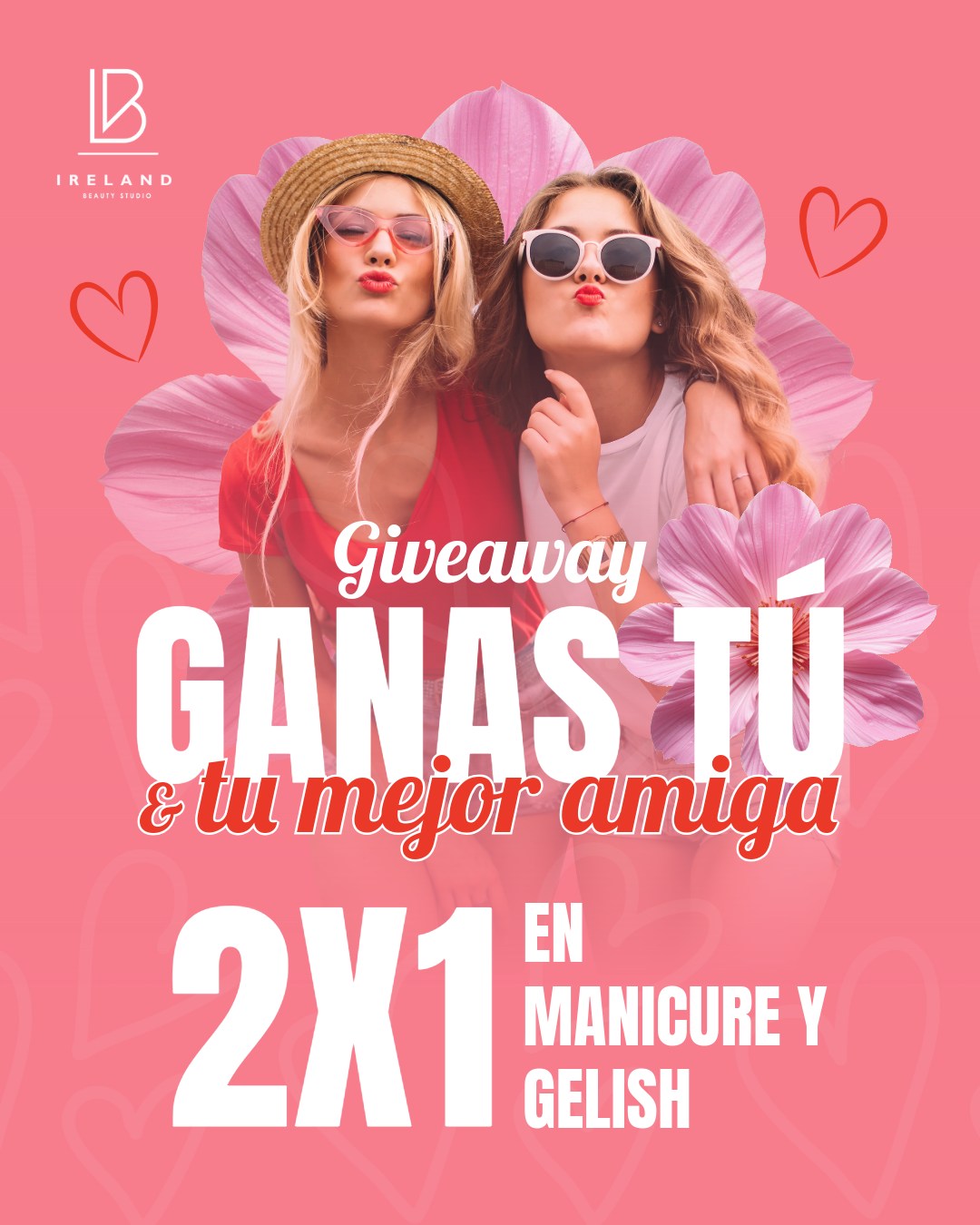 ¡Seguimos llenándolas de amor! ✨ Gana un 2x1 en Manicure y Gelish para ti y tu mejor amiga 💅👯‍♀️

Queremos consentirlas en este mes del amor y la amistad en Ireland Beauty Studio. ¡Participar es muy fácil!

👇 PASOS PARA GANAR:

Dale LIKE a este post ❤️

Etiqueta en los comentarios a esa amiga incondicional con la que compartirás el premio.

Asegúrate de que ambas nos sigan (@irelandbeautystudio).

🎁 EL PREMIO: Un servicio de 2x1 que incluye: ✨ Manicure Spa para las dos. ✨ Aplicación de Gelish (tono a elegir) para las dos.

📅 FECHA DEL SORTEO: El ganador se anunciará el 14 de febrero 

⚠️ TÉRMINOS Y CONDICIONES:

Ambas deben asistir el mismo día a la cita.
el premio se podrá reclamar los días 16, 17 y 18 de febrero
Al participar, aceptan que podamos tomarles una foto del resultado para nuestras redes sociales.

#giveaway  #manicure  #gelishmanos  #sanvalentin #bestfriend #irelandbeautystudio #cdmx #ciudaddemexico