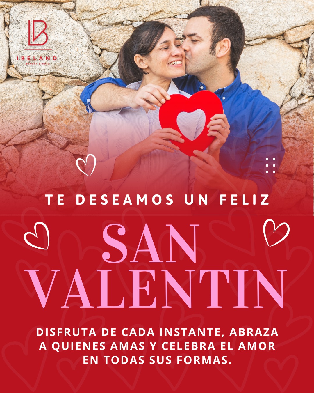 ✨ Feliz San Valentín ✨
Hoy es un buen día para celebrar el amor en todas sus formas. No importa si es en pareja, con amigos, familia o contigo mismo, lo importante es valorar a quienes hacen nuestros días más especiales.
Disfruta cada instante, abraza fuerte y reparte amor sin medida. 💖
Con cariño, El equipo de Ireland Beauty Studio
.
.
.
.
.
#IrelandBeautyStudio #sanvalentin2025 #hairstudio #mexico #cdmx #hairstyle #belleza #AmorYLaAmistad #salondebelleza