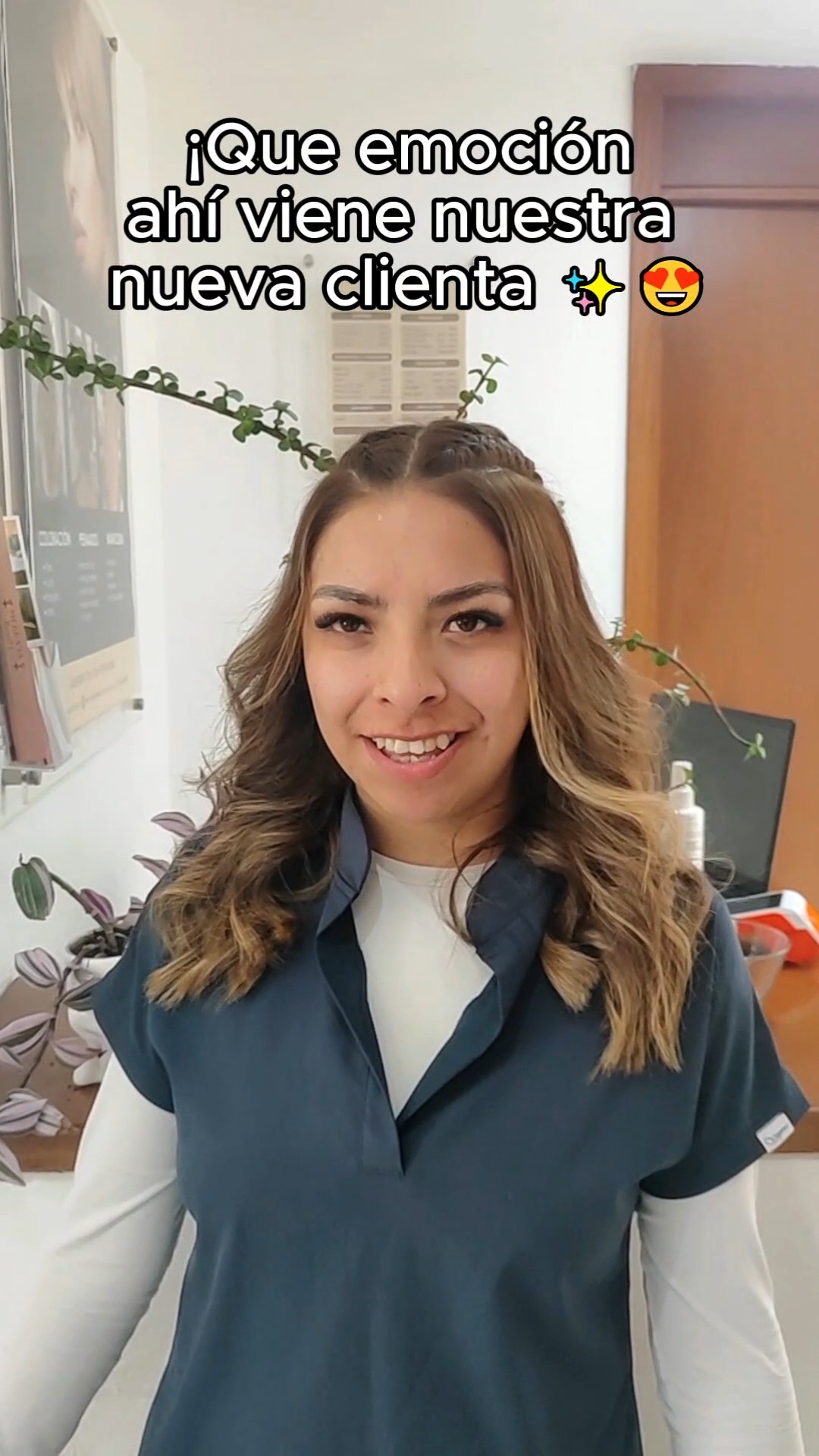 Quieres ser nuestra proxima  clienta?🤭😱 #fyp  #viral #irelandbeautystudio #salondebelleza #mexico #salon #hair #trend